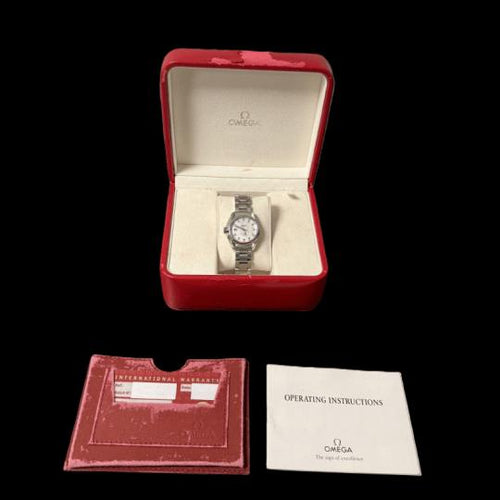 Montre Omega Seamaster Aqua Terra - Montre femme en acier 30 mm 58 Facettes MT44818