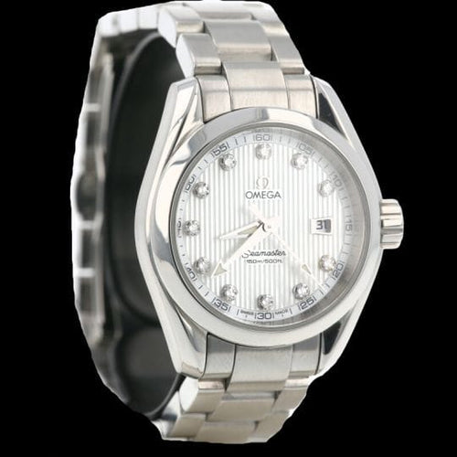 Montre Omega Seamaster Aqua Terra - Montre femme en acier 30 mm 58 Facettes MT44818