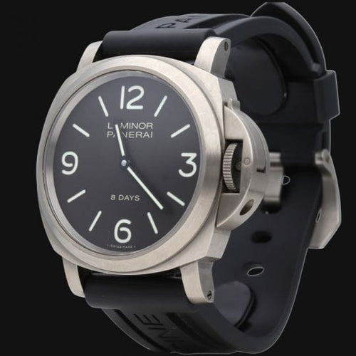 Montre Panerai Luminor Base 8 Days - Montre homme 44 mm acier 58 Facettes MT44608