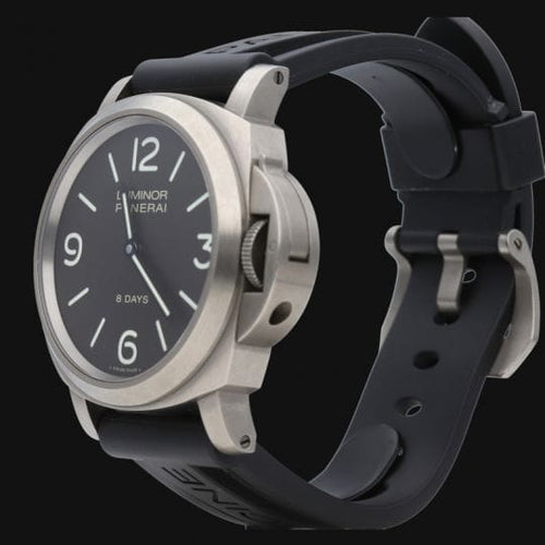Montre Panerai Luminor Base 8 Days - Montre homme 44 mm acier 58 Facettes MT44608