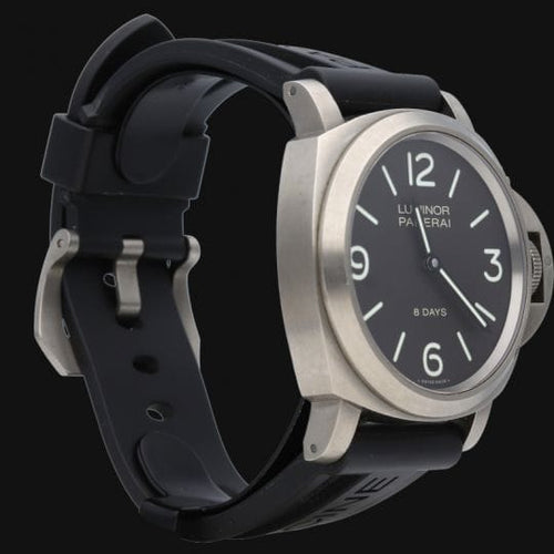 Montre Panerai Luminor Base 8 Days - Montre homme 44 mm acier 58 Facettes MT44608