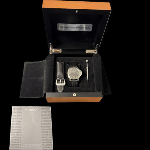 Montre Panerai Luminor Base 8 Days - Montre homme 44 mm acier 58 Facettes MT44608
