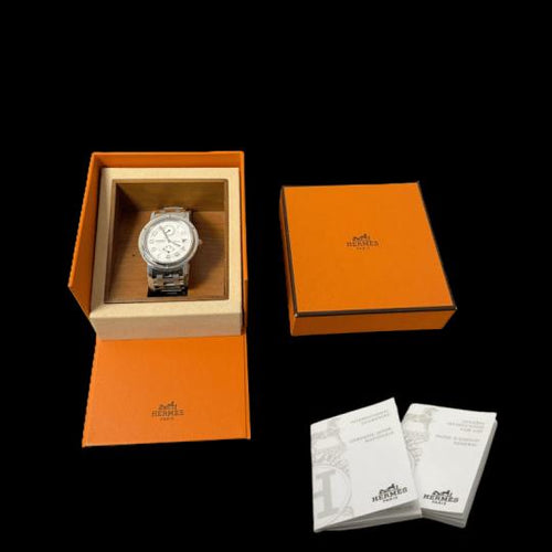 Montre Hermès Clipper - Montre femme en acier quartz 58 Facettes MT44632