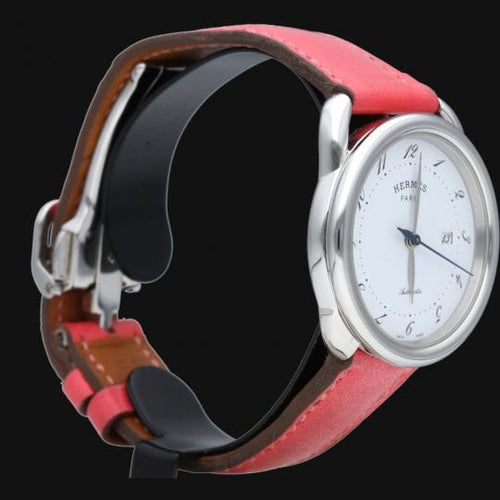 Montre Hermès Arceau - Montre automatique en acier, 32 x 32 mm 58 Facettes MT44619
