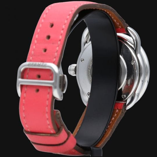 Montre Hermès Arceau - Montre automatique en acier, 32 x 32 mm 58 Facettes MT44619