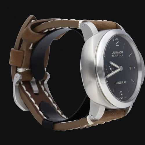 Montre Panerai Luminor Marina 1950 3 jours - Montre homme 44 mm en acier 58 Facettes MT44600