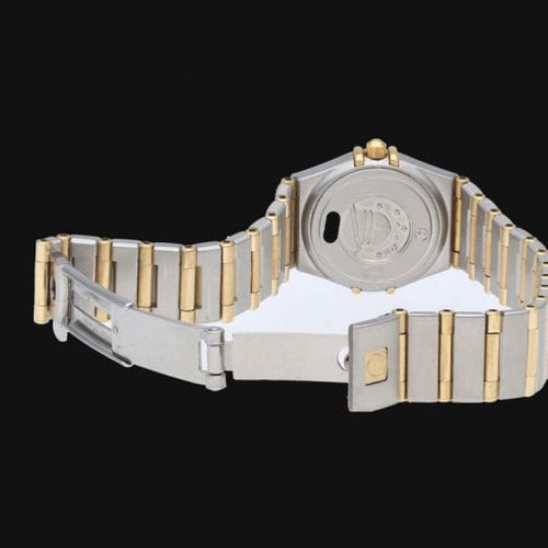 Montre Omega Constellation Mini - Montre femme en or jaune 18 K et acier 58 Facettes MT44491