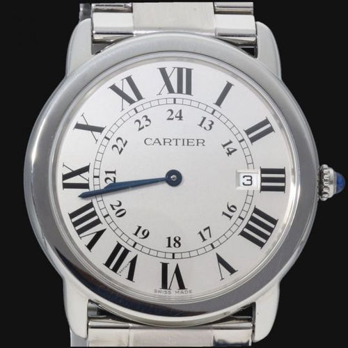 Montre Omega Ronde Solo - Montre homme en acier 58 Facettes MT44058