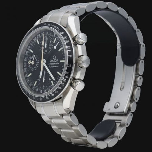 Montre Omega Speedmaster - Montre chronographe Day-Date en acier 39 mm 58 Facettes MT44720