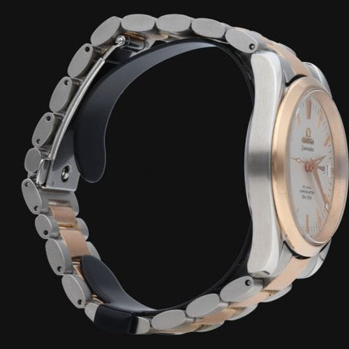 Montre Omega Seamaster Aqua Terra Co-Axial - Montre femme 36 mm or rose et acier 58 Facettes MT41620