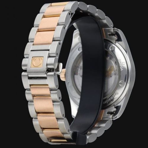 Montre Omega Seamaster Aqua Terra Co-Axial - Montre femme 36 mm or rose et acier 58 Facettes MT41620