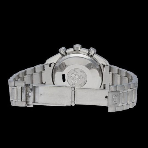 Montre Omega Speedmaster - Montre Day-Date chronographe en acier 58 Facettes MT43731