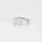 Bague 56 DINH VAN - Menottes - Bague or blanc et diamants 58 Facettes 250011
