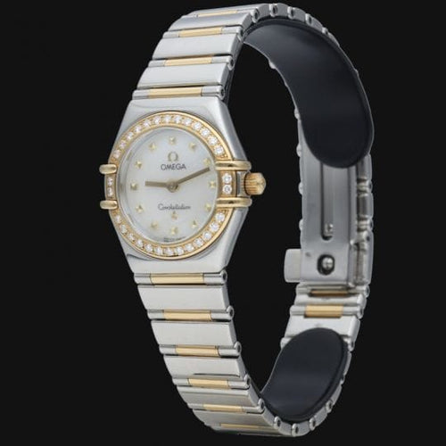 Montre Omega Constellation Mini - Montre femme quartz en or jaune et acier 58 Facettes MT44490