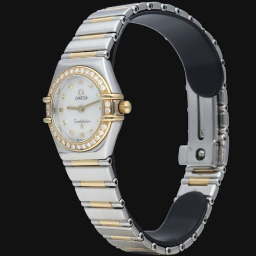 Montre Omega Constellation Mini - Montre femme quartz en or jaune et acier 58 Facettes MT44490
