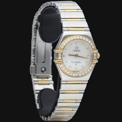 Montre Omega Constellation Mini - Montre femme quartz en or jaune et acier 58 Facettes MT44490