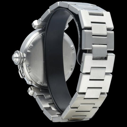 Montre Cartier Pasha - Montre Pasha C automatique 35 mm en acier 58 Facettes MT44578