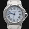 Montre Cartier Santos - Montre ronde automatique en acier 26 mm 58 Facettes MT44381