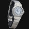 Montre Cartier Santos - Montre ronde automatique en acier 26 mm 58 Facettes MT44381