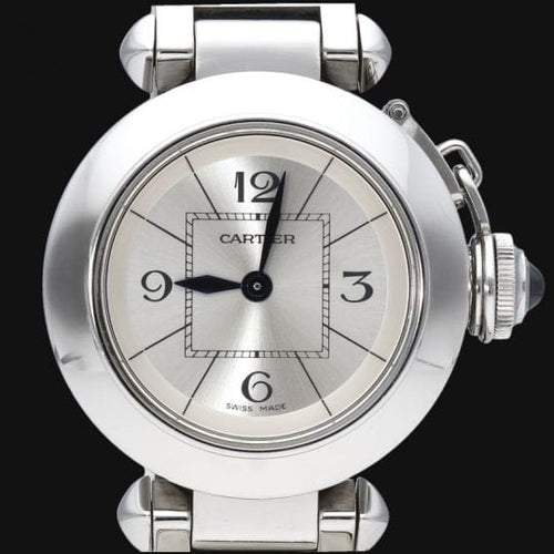 Montre Cartier Pasha - Montre en acier 27 mm 58 Facettes MT44448