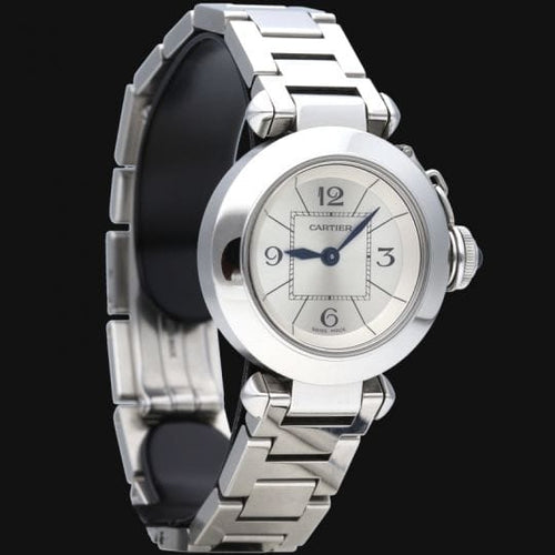 Montre Cartier Pasha - Montre en acier 27 mm 58 Facettes MT44448