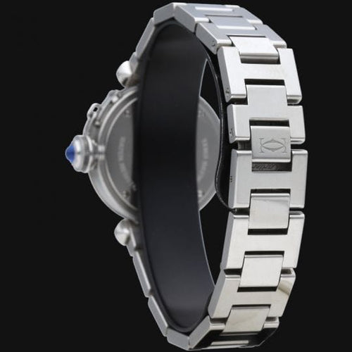 Montre Cartier Pasha - Montre en acier 27 mm 58 Facettes MT44448