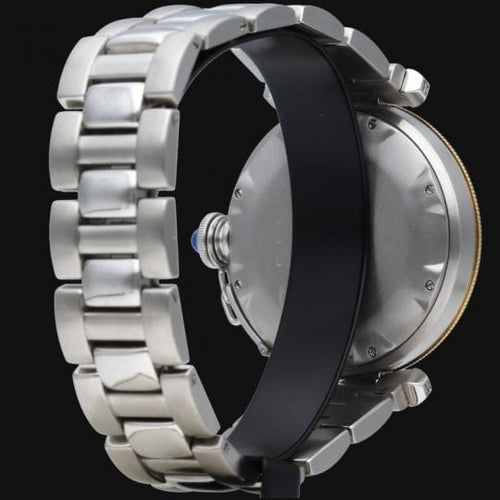 Montre Cartier Pasha - Montre automatique en acier 38 mm 58 Facettes MT44404