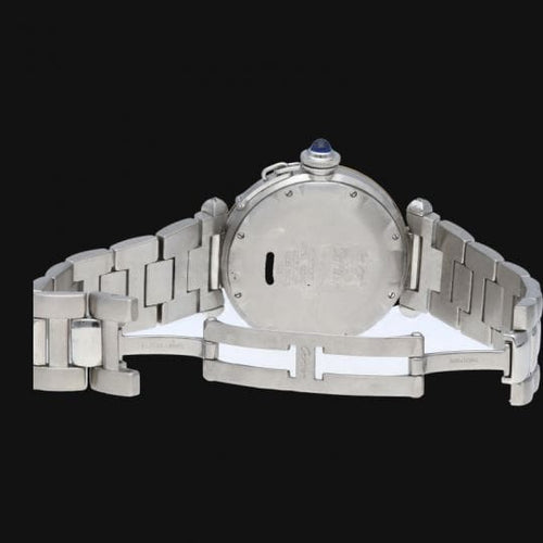 Montre Cartier Pasha - Montre automatique en acier 38 mm 58 Facettes MT44404