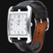 Montre Hermès Cape Cod - Montre GM quartz en acier 58 Facettes MT44624