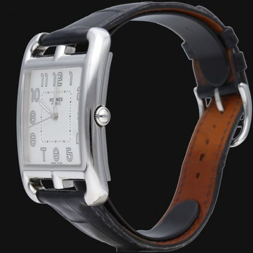 Montre Hermès Cape Cod - Montre GM quartz en acier 58 Facettes MT44624