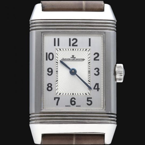 Montre Jaeger-LeCoultre Reverso - Montre classique monoface en acier 58 Facettes MT44742