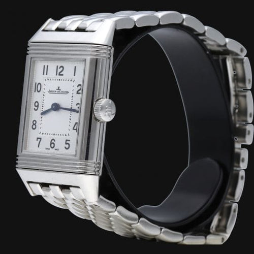 Montre Jaeger-LeCoultre Reverso - Montre classique monoface en acier 58 Facettes MT44756
