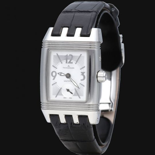 Montre Jaeger-LeCoultre Gran Sport Reverso Duetto - Montre acier 58 Facettes MT44750