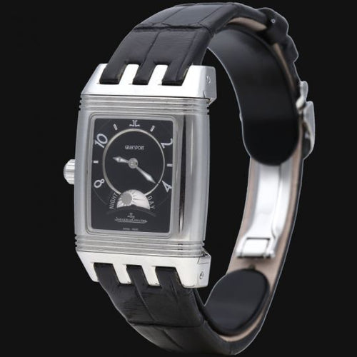 Montre Jaeger-LeCoultre Gran Sport Reverso Duetto - Montre acier 58 Facettes MT44750