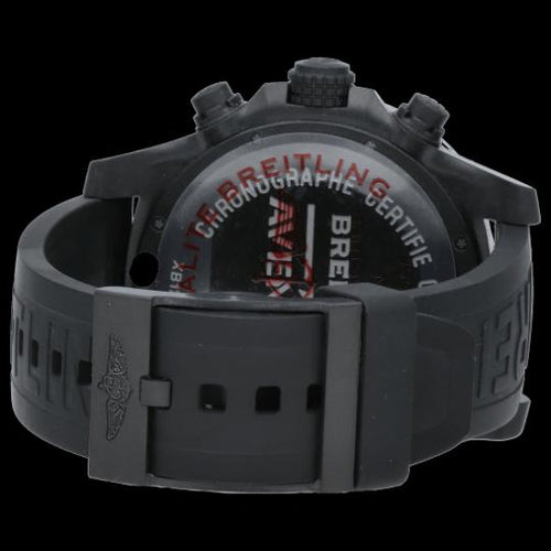 Montre Breitling Super Avenger Hurricane - Montre chronographe 50 mm en Breitlight 58 Facettes MT36842