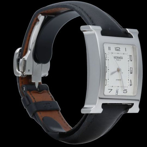 Montre Hermès Heure H - Montre en acier 32 x 32 mm 58 Facettes MT44644