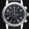 Montre Hermès Clipper - Montre chronographe automatique en acier 58 Facettes MT44640