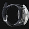 Montre Hermès Clipper - Montre chronographe automatique en acier 58 Facettes MT44640