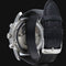 Montre Hermès Clipper - Montre chronographe automatique en acier 58 Facettes MT44640
