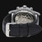 Montre Hermès Clipper - Montre chronographe automatique en acier 58 Facettes MT44640