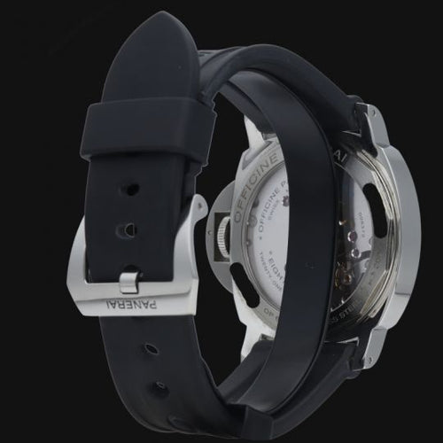 Montre Panerai Luminor Base 8 Days - Montre homme en acier 44 mm 58 Facettes MT44607