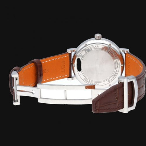 Montre IWC Portofino - Montre automatique 37 mm en acier 58 Facettes MT44464