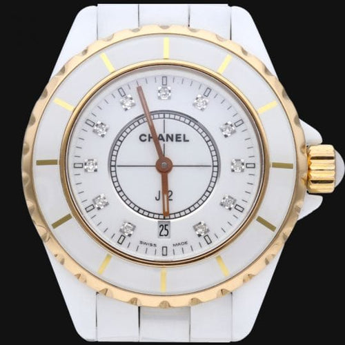Montre Chanel J12 - Montre 33 mm en céramique 58 Facettes MT44654