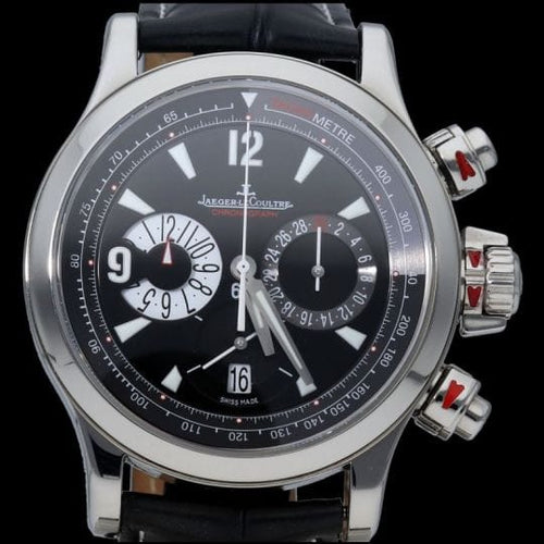 Montre Jaeger-LeCoultre Master Compressor - Montre chronographe automatique 40 mm 58 Facettes MT44733