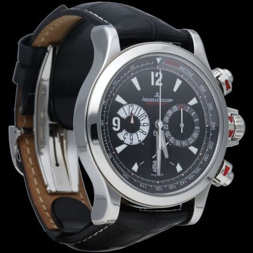 Montre Jaeger-LeCoultre Master Compressor - Montre chronographe automatique 40 mm 58 Facettes MT44733