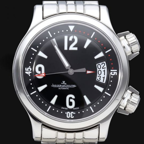 Montre Jaeger-LeCoultre Master Compressor - Montre automatique en acier 37 mm 58 Facettes MT44737