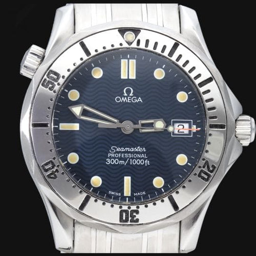 Montre Omega Seamaster 300M - Montre en acier 36 mm quartz 58 Facettes MT41824