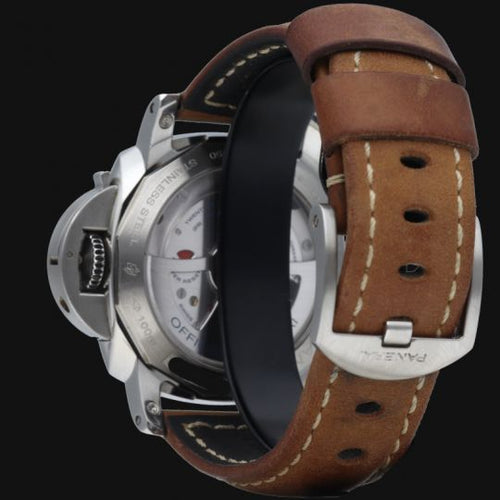 Montre Panerai Luminor 1950 - Montre automatique GMT 3 Days en acier 58 Facettes MT41974