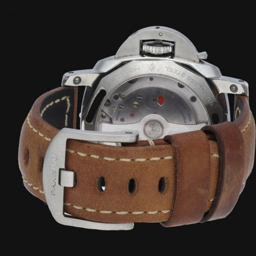 Montre Panerai Luminor 1950 - Montre automatique GMT 3 Days en acier 58 Facettes MT41974