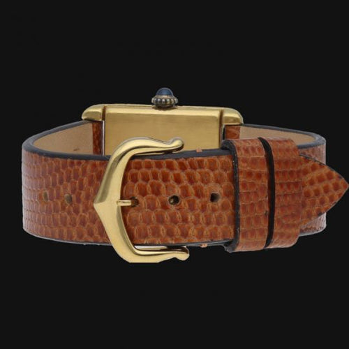 Montre Cartier Tank - Montre vermeil à mouvement manuel 58 Facettes MT42243